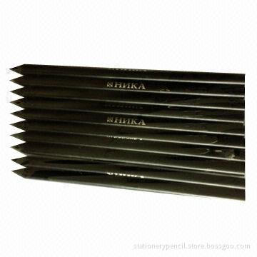 Sharpened Black Wooden Pencil